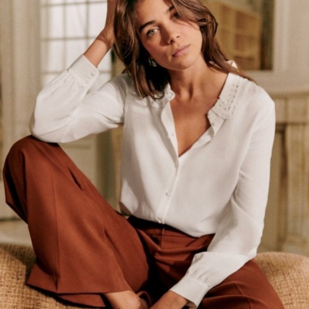 Sezane Suzane Blouse